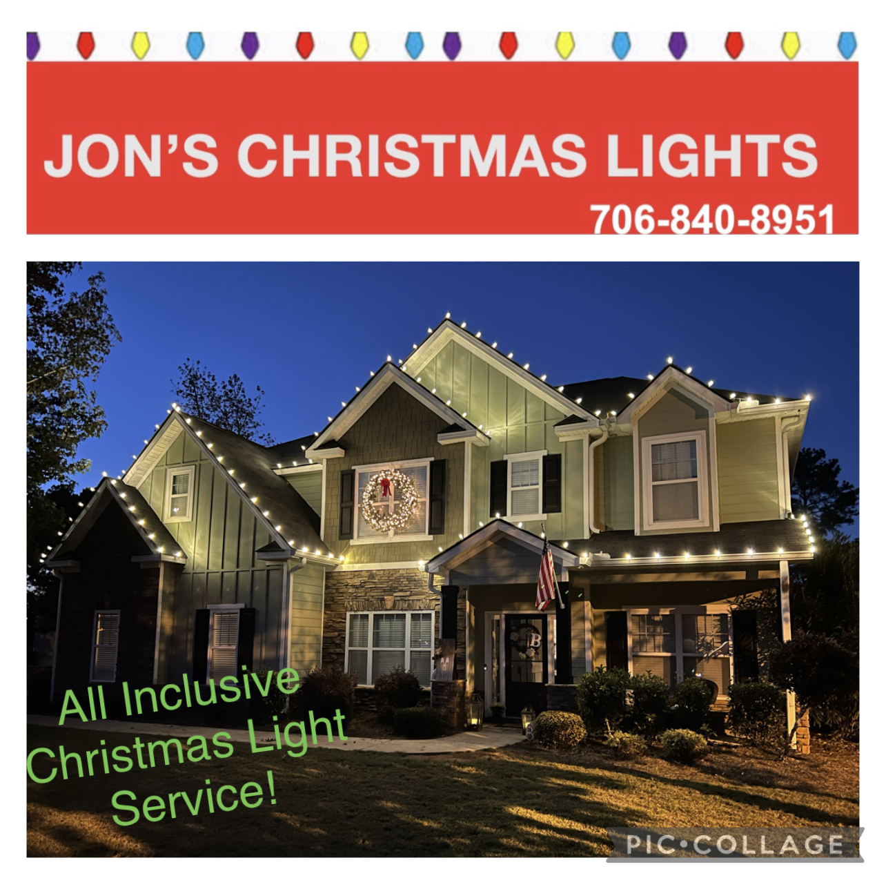 Heffernan's Home Services Christmas Light Installation Service Indianapolis In