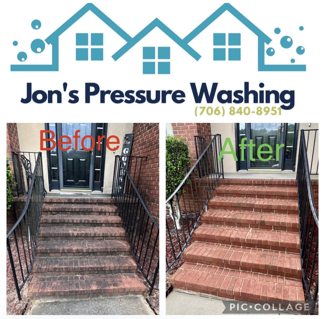 Brick cleaning jons pressure