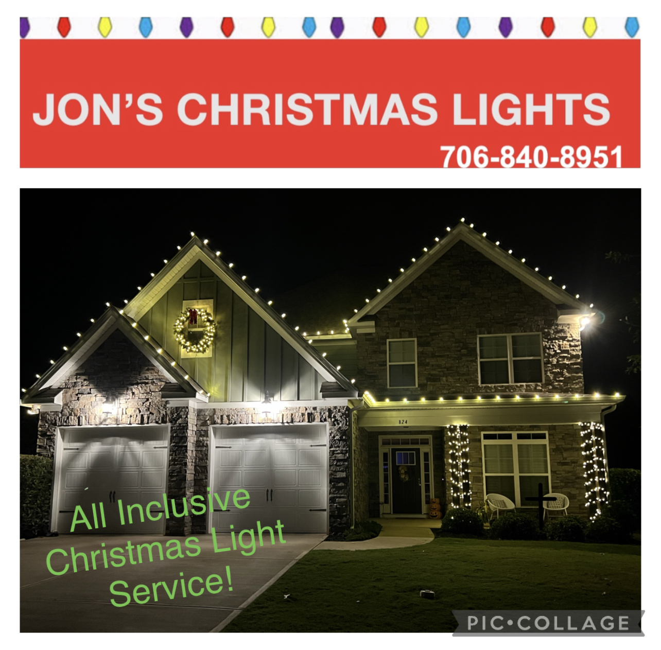 White Christmas Package in Evans, GA